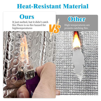 AC Outdoor Unit Protector Aluminium Cover With Straps