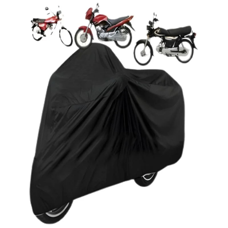 Bike Cover Dust & Water Proof  | Universal 70CC and 125CC  Scratch & Rust Protection Cover | Random Color