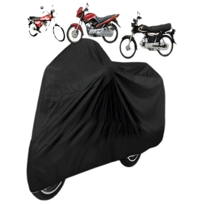 Bike Cover Dust & Water Proof  | Universal 70CC and 125CC  Scratch & Rust Protection Cover | Random Color