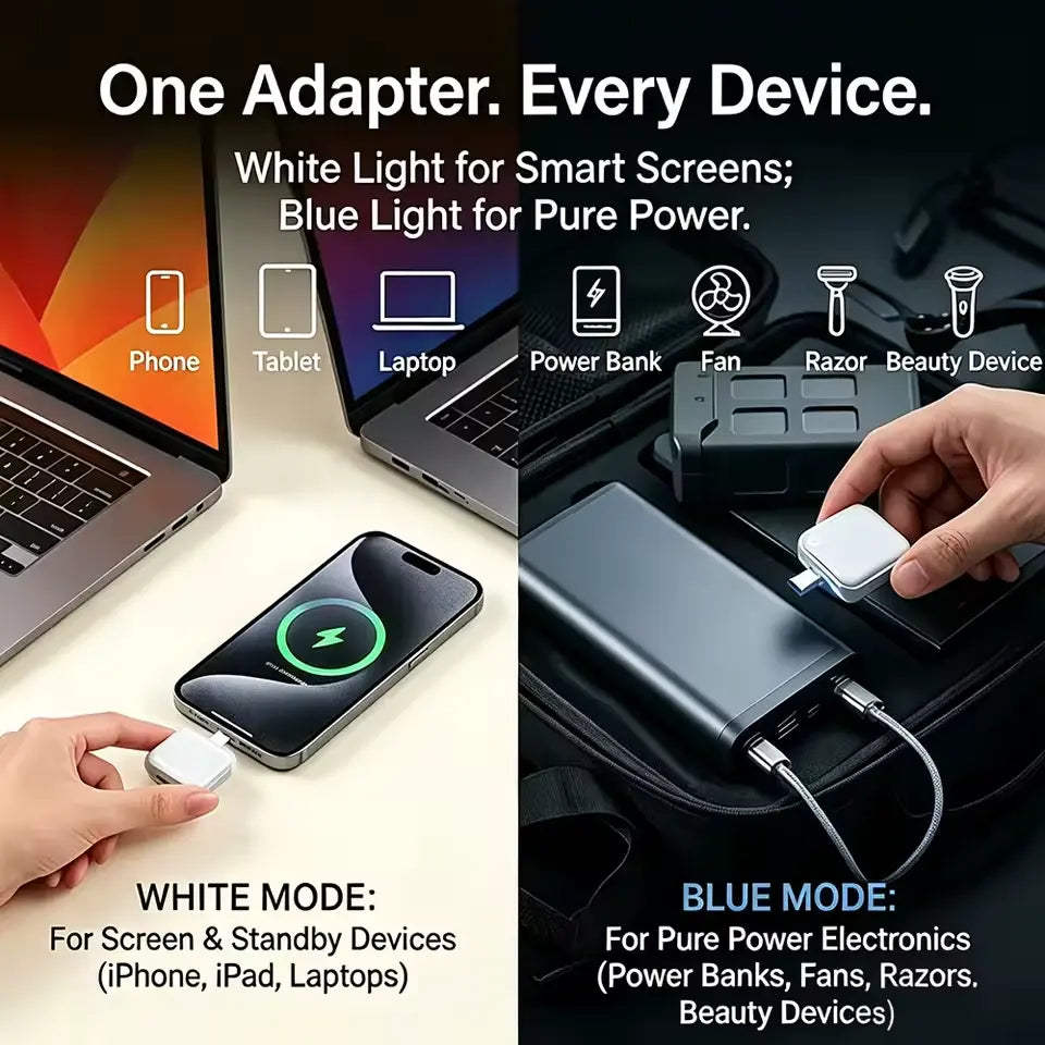 Autopop AI Charger - 140W Fast Charging  | Model LX-007 | Smart Auto Power Cut-Off Battery Protector | Type-C to Type-C Fast Charging Guardian