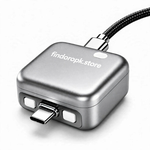 Autopop AI Charger - 140W Fast Charging  | Model LX-007 | Smart Auto Power Cut-Off Battery Protector | Type-C to Type-C Fast Charging Guardian